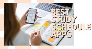 study schedule